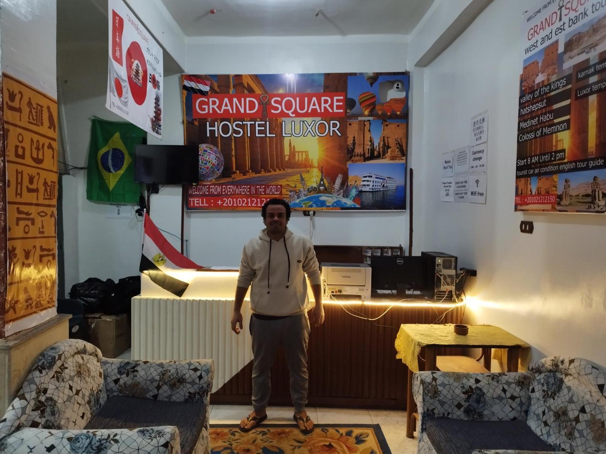 Grand Square Hostel Luxor Exterior foto