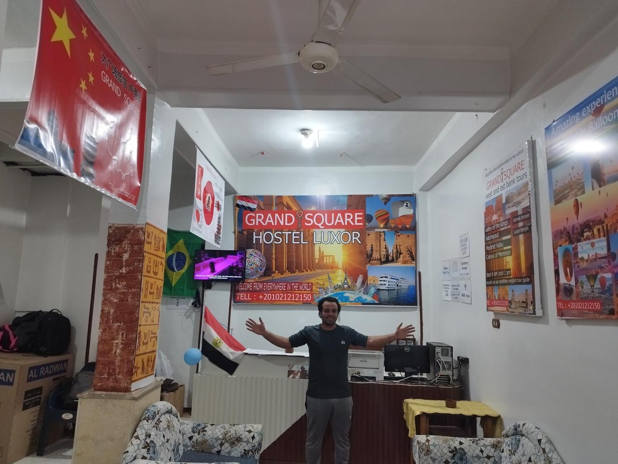 Grand Square Hostel Luxor Exterior foto